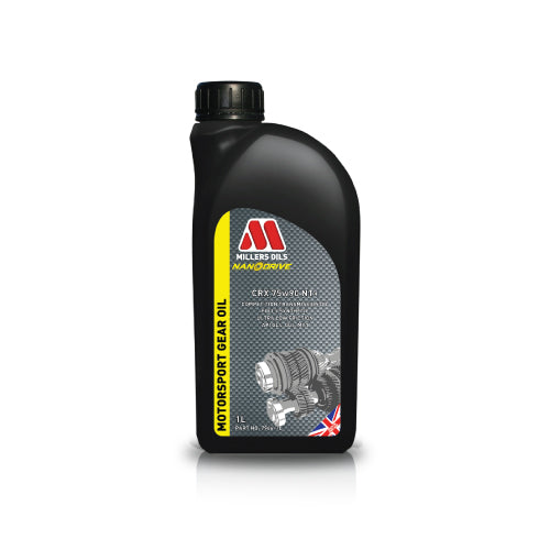 Millers Oils - CRX 75w90 NT+ Competition Gear Oil
