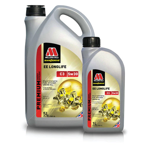 Millers Oils - EE LONGLIFE 5W30 C3