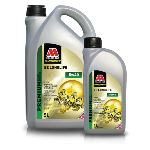 Millers Oils - EE LONGLIFE 5w40