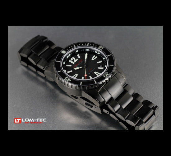 LUM-TEC 300M-2 and M-2XL Black PVD Watch – Track Monkey Apparel®