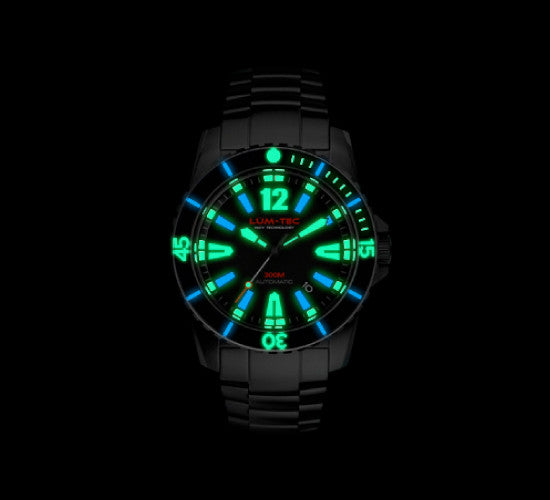 LUM-TEC 300M-2 and M-2XL Black PVD Watch – Track Monkey Apparel®