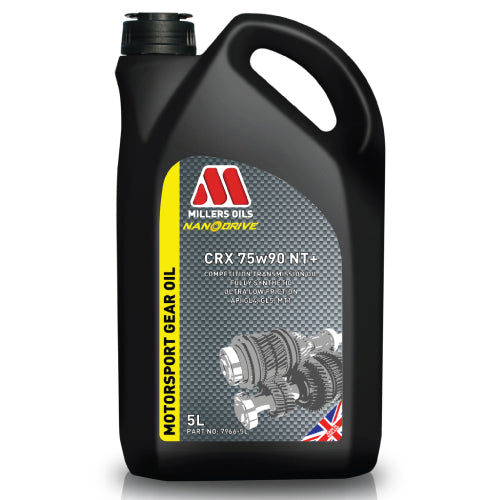 Millers Oils - CRX 75w90 NT+ Competition Gear Oil