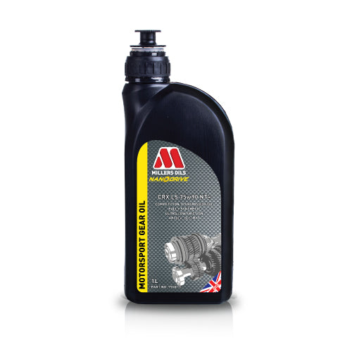 Millers Oils - CRX LS 75w90 NT+ Competition Gear Oil