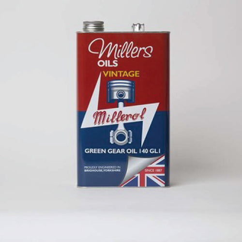 Millers Oils - Vintage Green Gear Oil 140 GL1