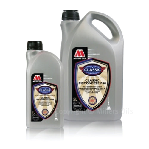 Millers Oils - Classic Pistoneeze P40