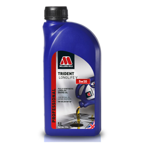 Millers Oils - Trident LONGLIFE V 5w30