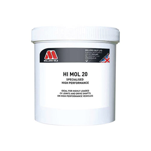 Millers Oils - Hi-Mol 20 Grease (500g tub)